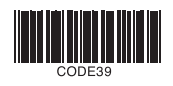 Barcode Label Code 39