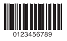Barcode Label Interleaved 2 of 5