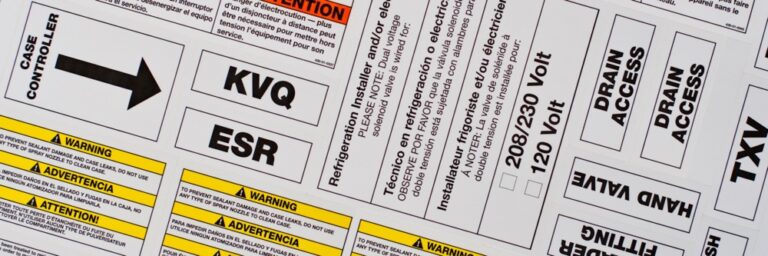 Technical Labels Custom Product Labels From Coast Label Company