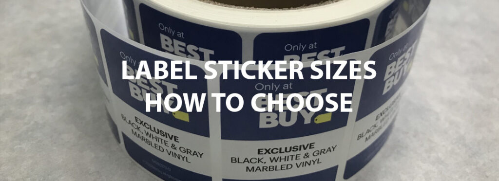 Label Sticker Sizes How To Choose The Right Size 2x2 3x3 5x5