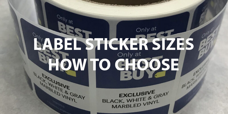 Popular Sticker Size and Shapes Guide