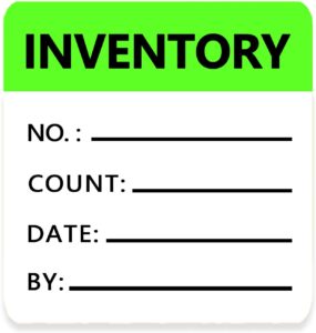 Inventory Tracking Stickers | Inventory Control Labels & Tags