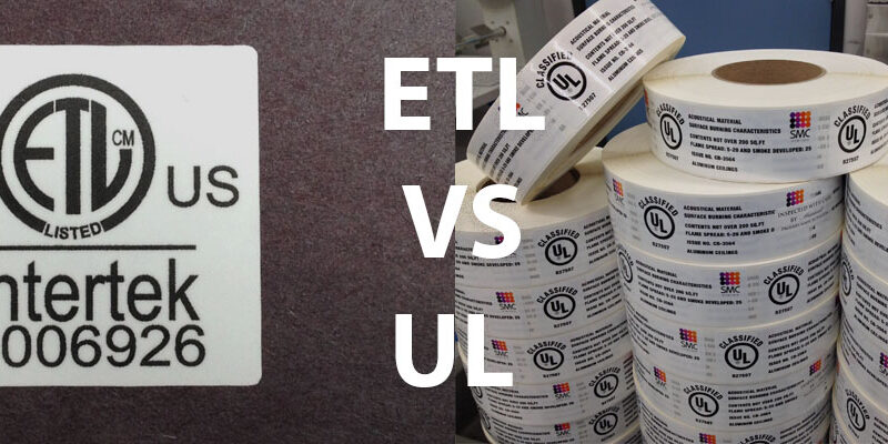 ETL vs UL Labels
