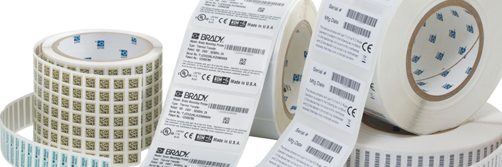 Three Rolls of Traceability Labels
