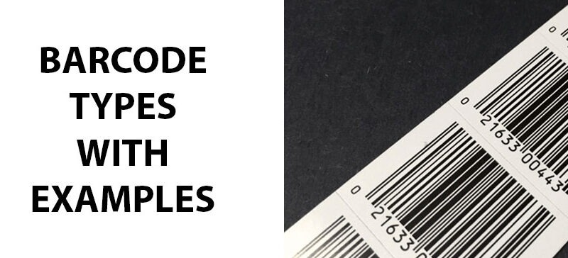 Barcode Types With Examples