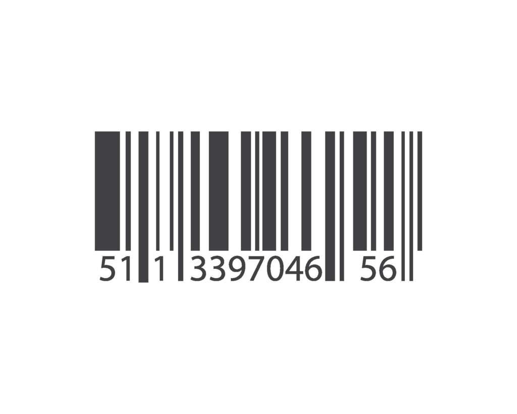 Clear Barcode Label