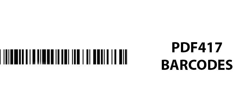 PDF417 Barcodes