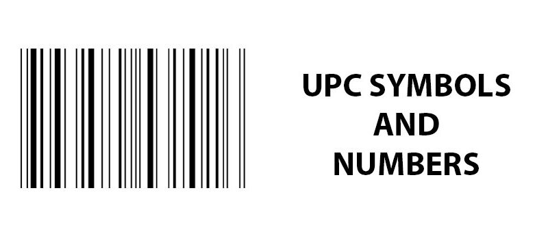 UPC Symbols and Numbers